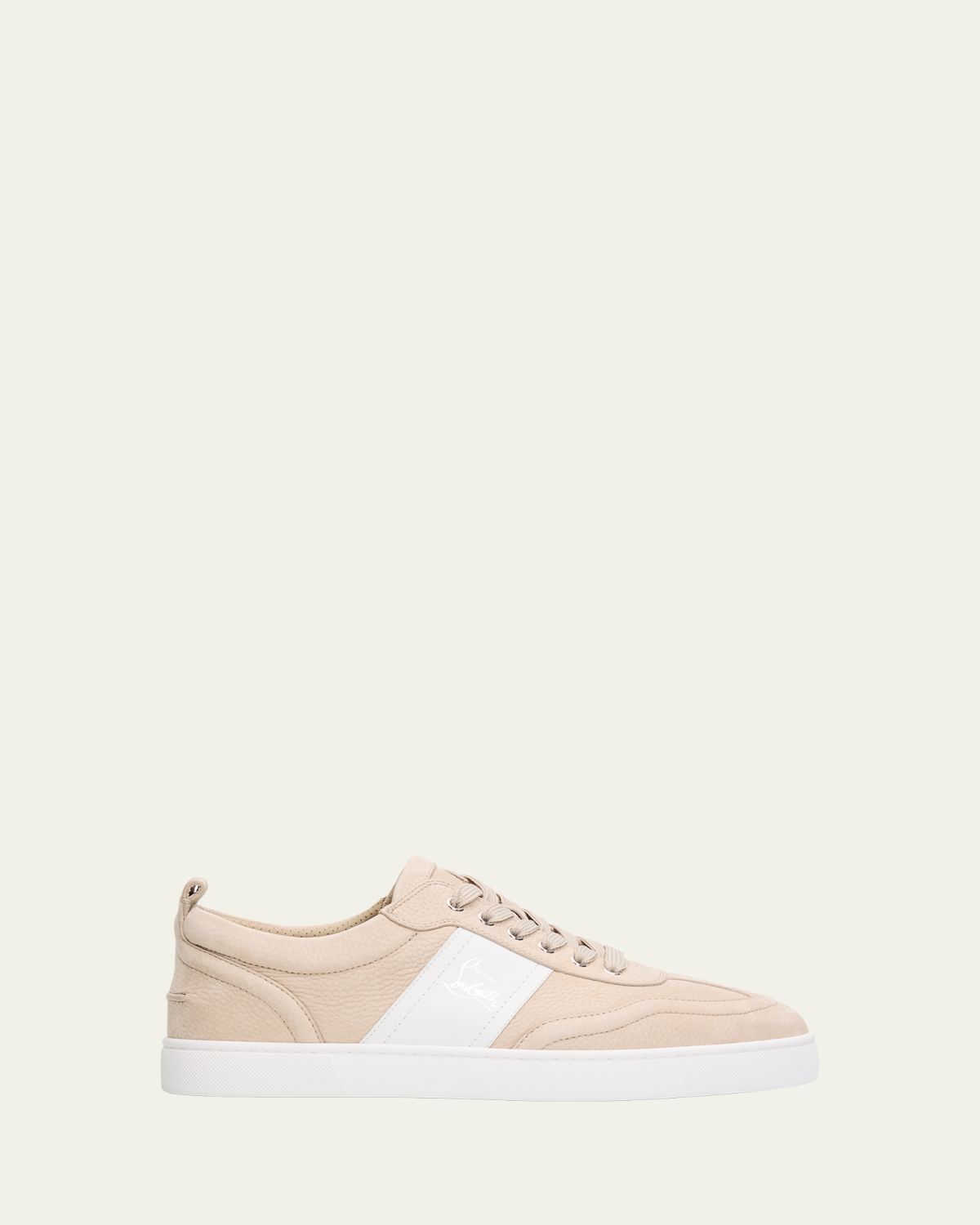 Christian Louboutin Men's Retero Nubuck Leather Low-Top Sneakers | Thumbnail 6 Christian Louboutin Men's Retero Nubuck Leather Low-Top Sneakers | Thumbnail 6