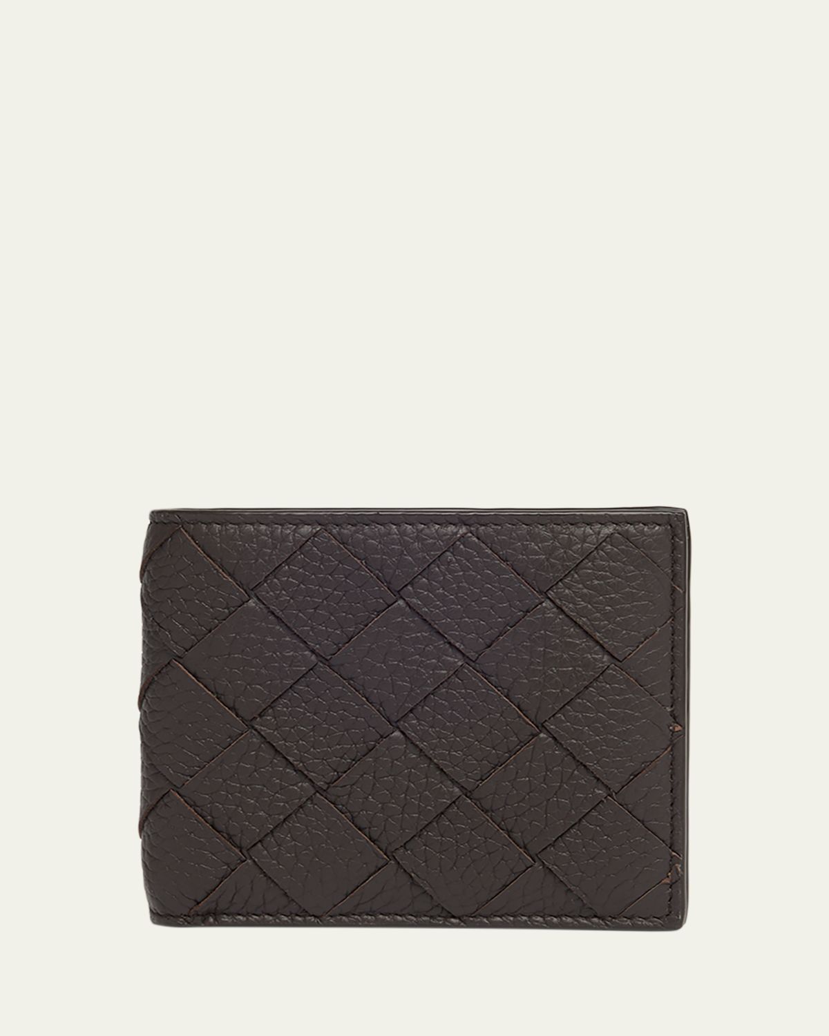 Bottega Veneta Men's Intrecciato Bi-Fold Wallet