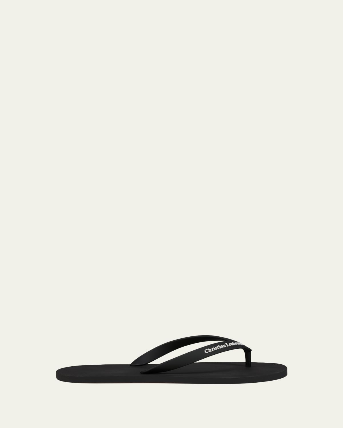 Christian Louboutin Men's The Logo Flip-Flops | Thumbnail 4 Christian Louboutin Men's The Logo Flip-Flops | Thumbnail 4