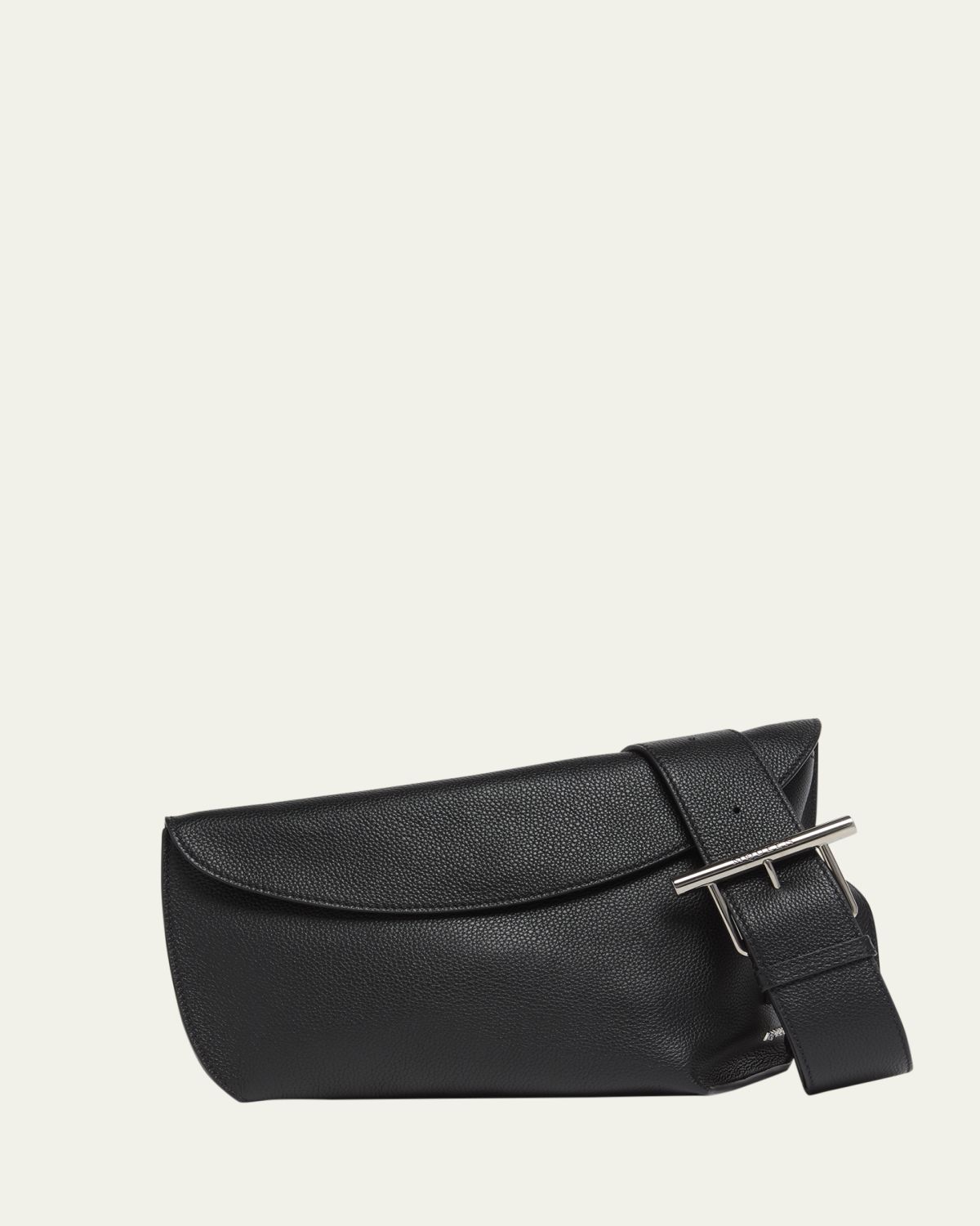 McQueen Men's Leather T-Bar Sling Bag