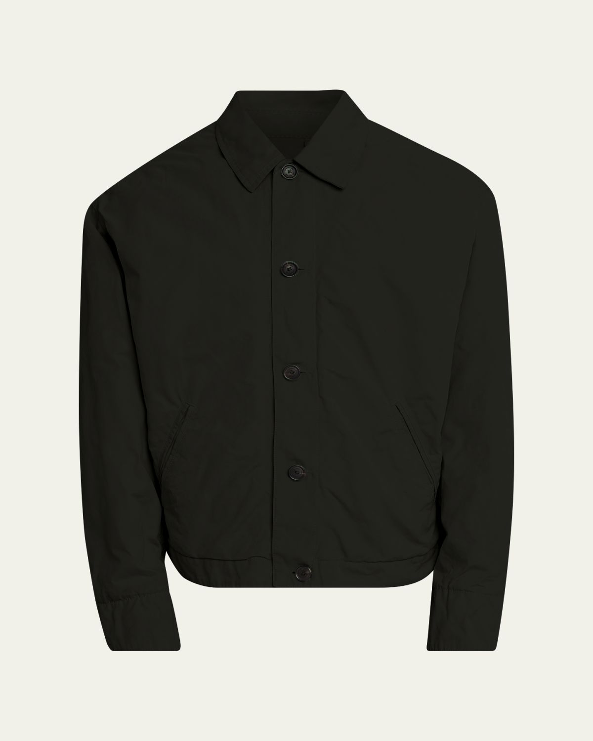 Massimo Alba Men's Water-Repellent Nylon Shirt Jacket