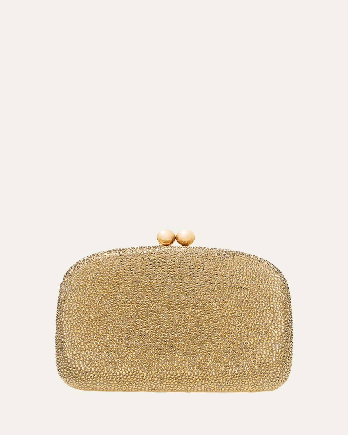 Carolina Herrera Vega Crystal-Embellished Suede Clutch Bag | Thumbnail 4 Carolina Herrera Vega Crystal-Embellished Suede Clutch Bag | Thumbnail 4