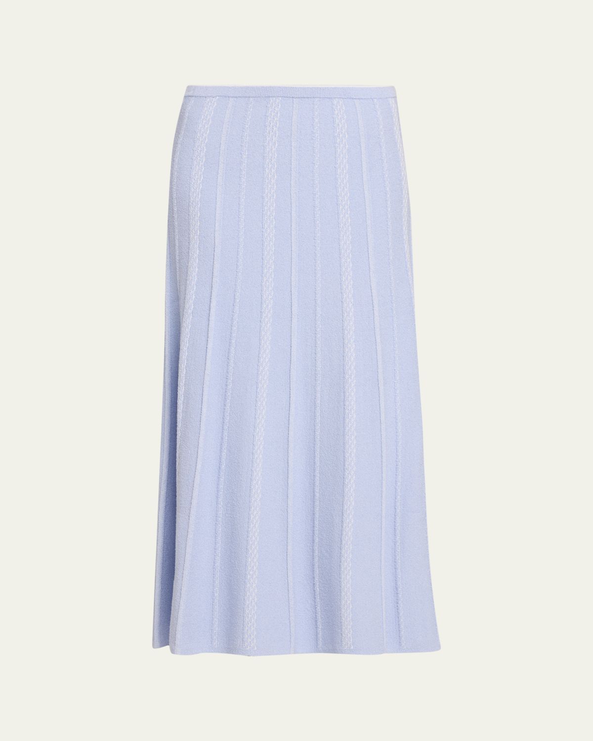 Proenza Schouler White Label Morena Textured Knit Midi Skirt