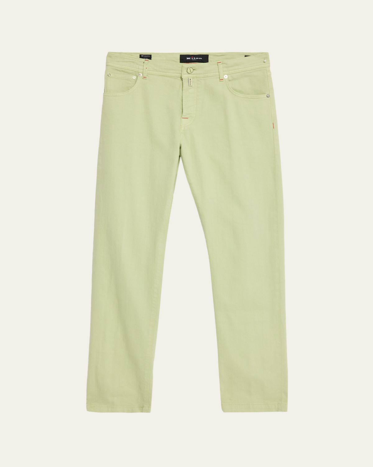 Kiton Men 's Kurabo Slim Fit Cotton Stretch Five-Pocket Pants