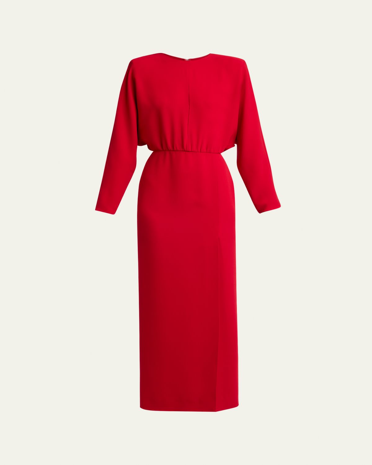 Valentino Garavani Cutout Silk Column Maxi Dress