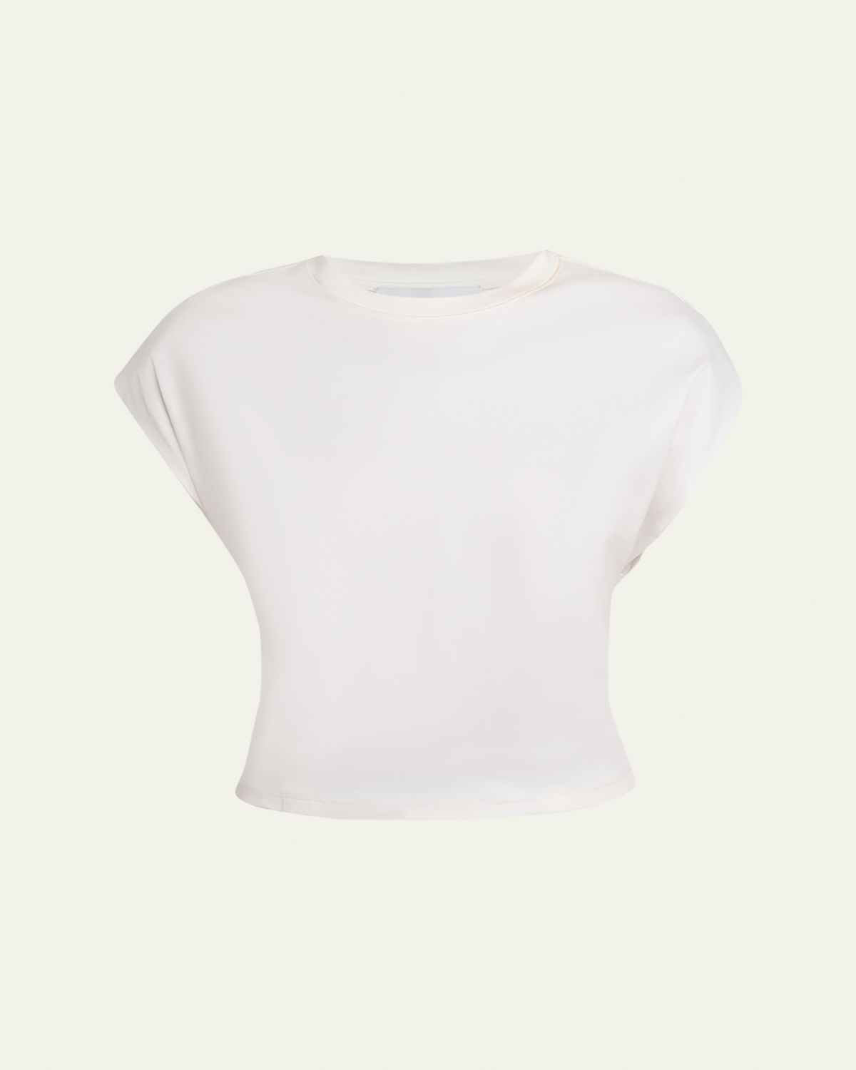 Proenza Schouler White Label Reeva Gathered Crewneck Tee