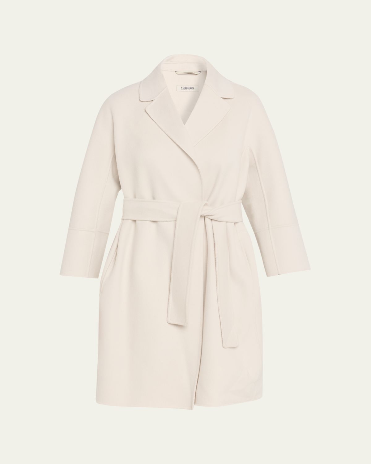 Max Mara Arona Wool Wrap Coat