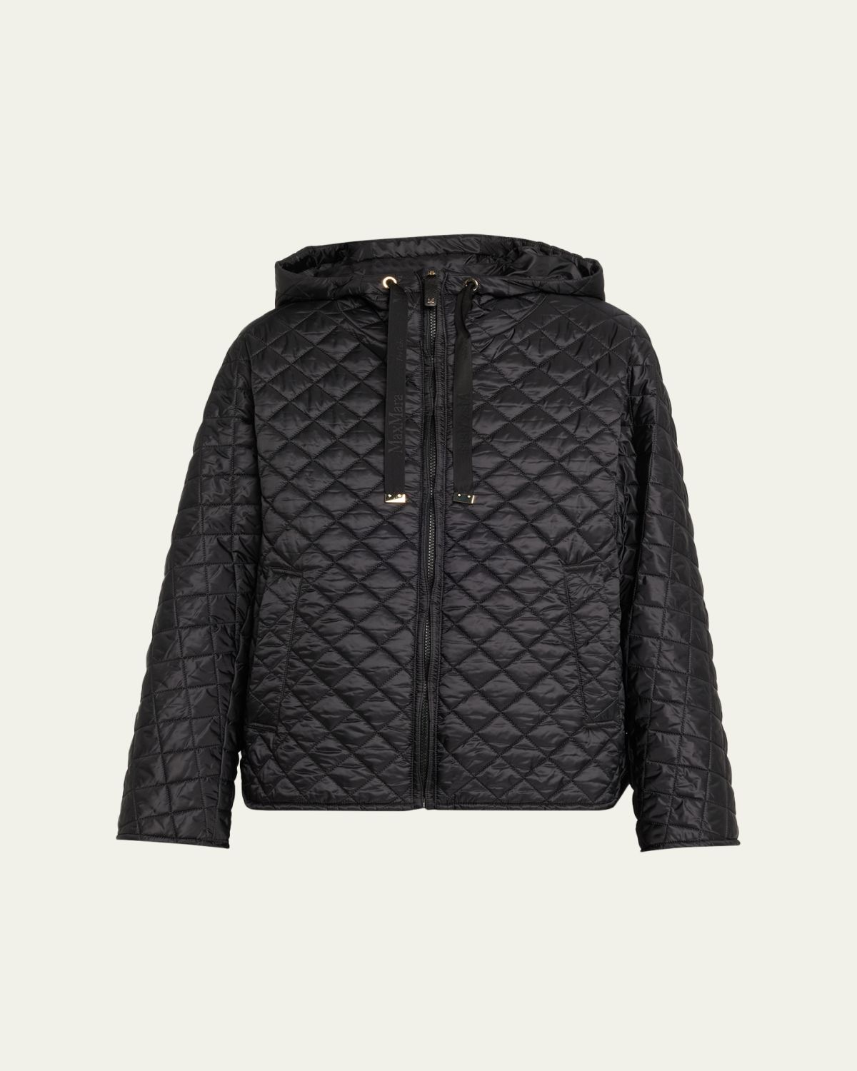 Max Mara Quilted Water-Repellent Canvas Jacket