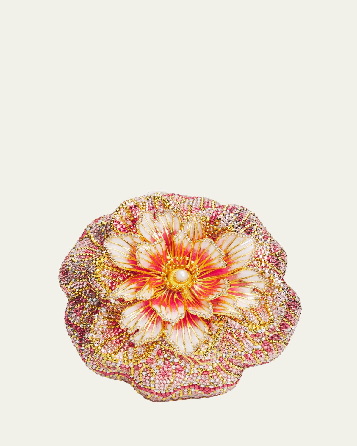 Judith Leiber Couture Magnolia Crystal Clutch Bag | Thumbnail 6