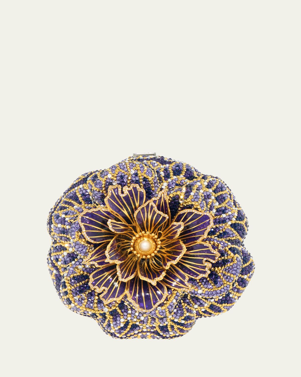 Judith Leiber Couture Magnolia Crystal Clutch Bag | Thumbnail 4