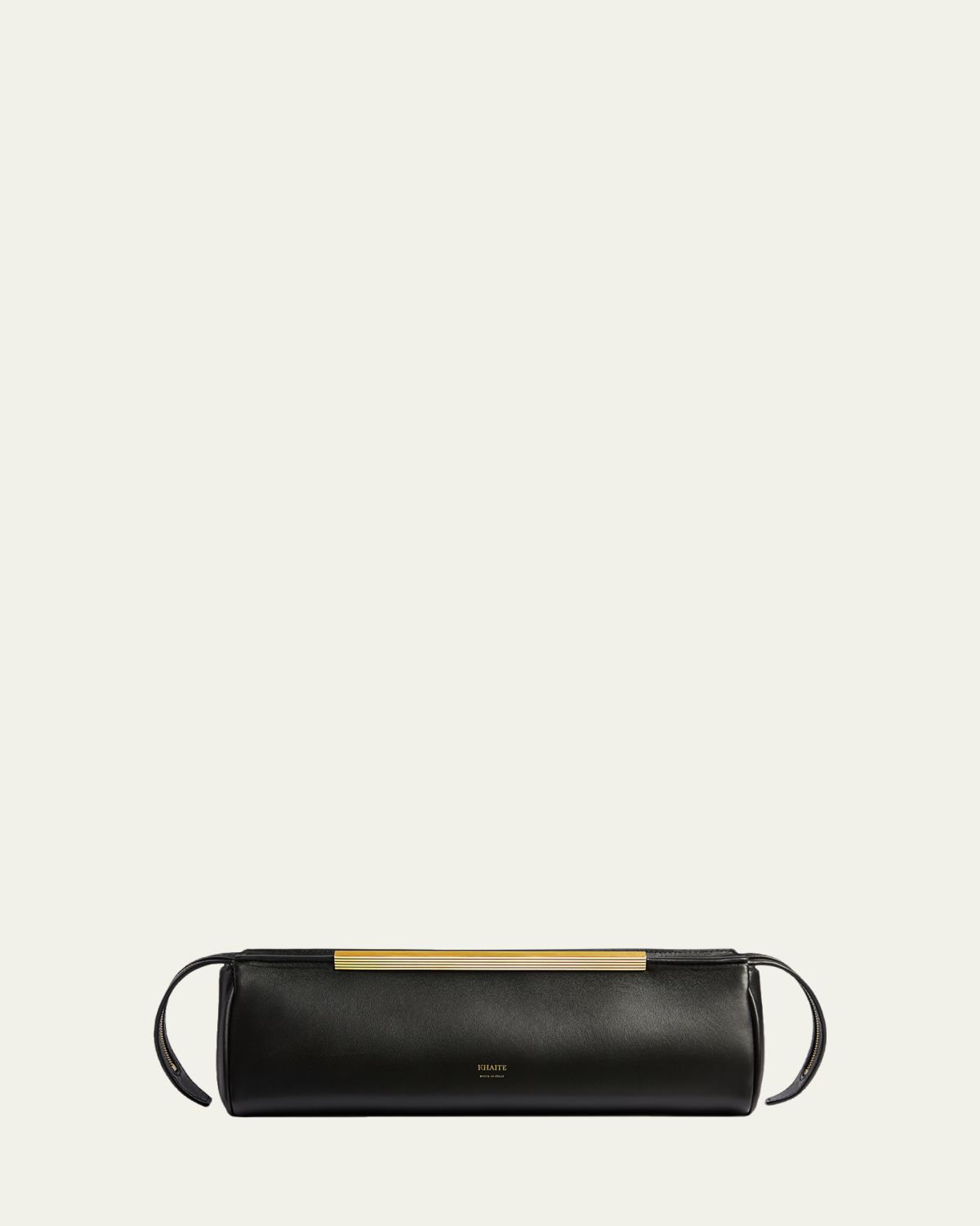 Khaite Donna Leather Evening Clutch Bag