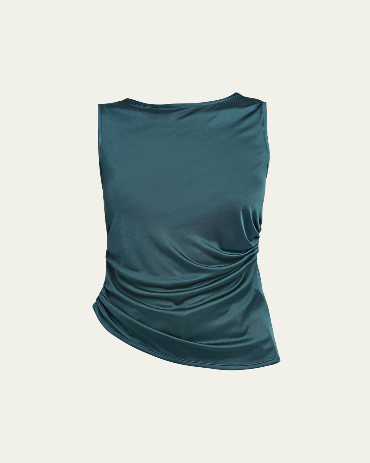 Giorgio Armani Draped Sleeveless Blouse