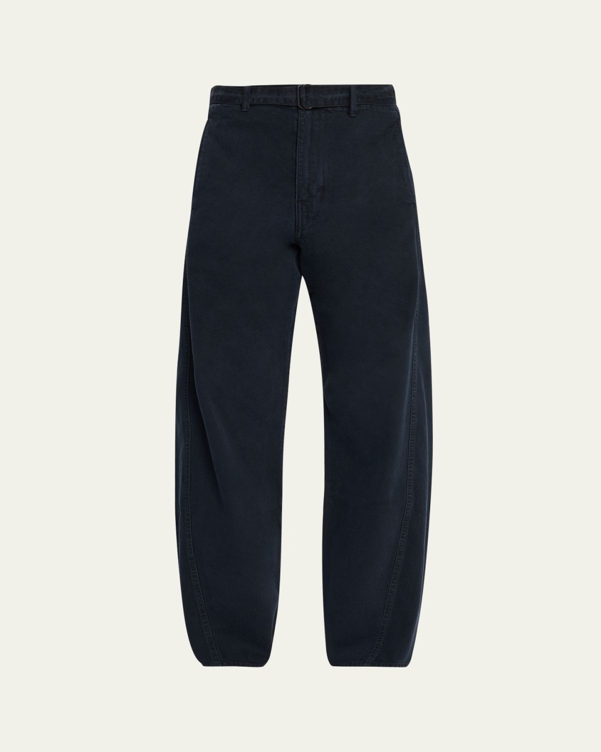 The Seven Continents Men's Cotton Barrel-Leg Jeans