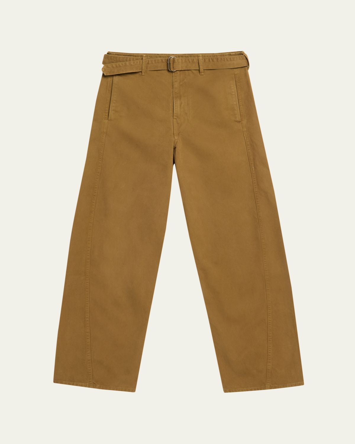 The Seven Continents Men's Cotton Barrel-Leg Pants
