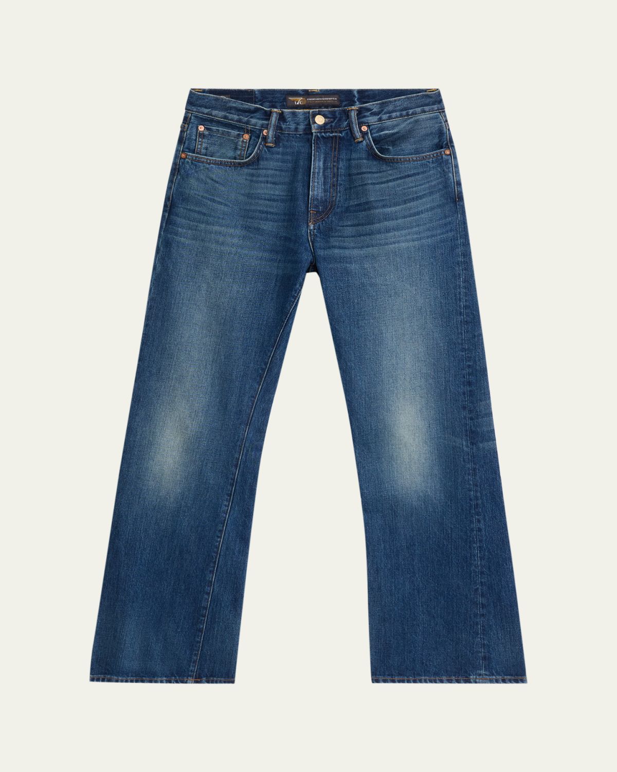 The Seven Continents Men's The Axl In Mito Dark Blue Jeans