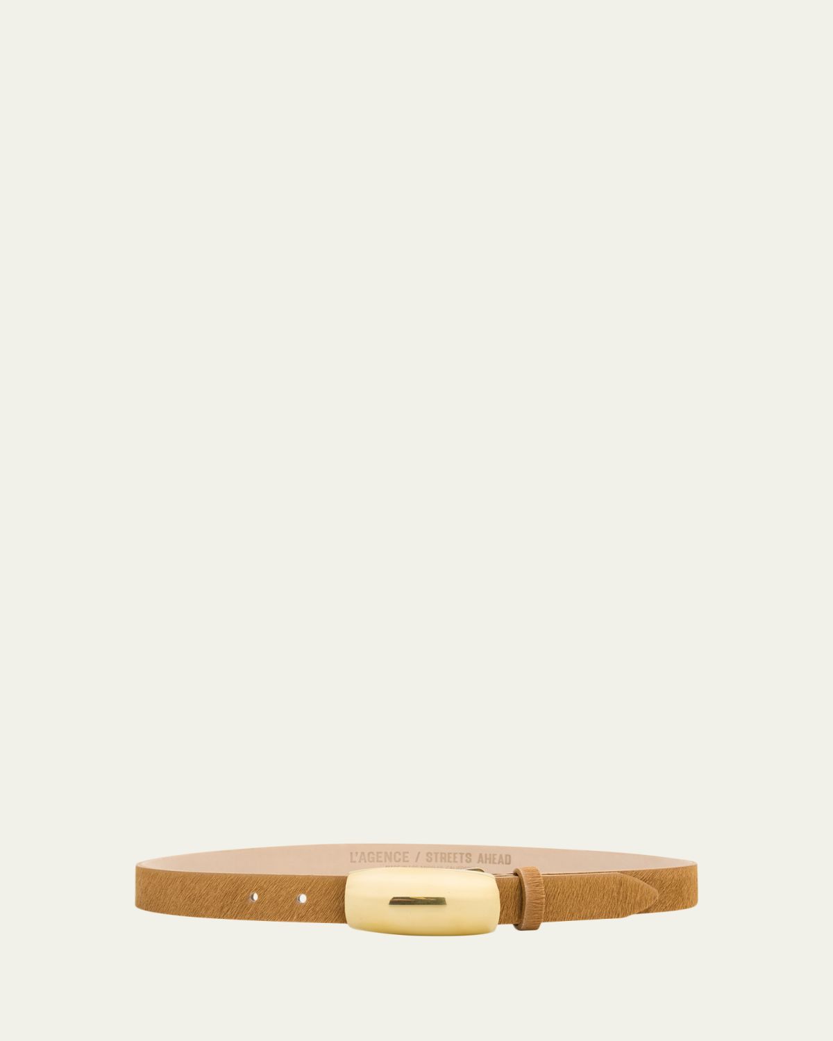 L'Agence Marlowe Calfhair Belt