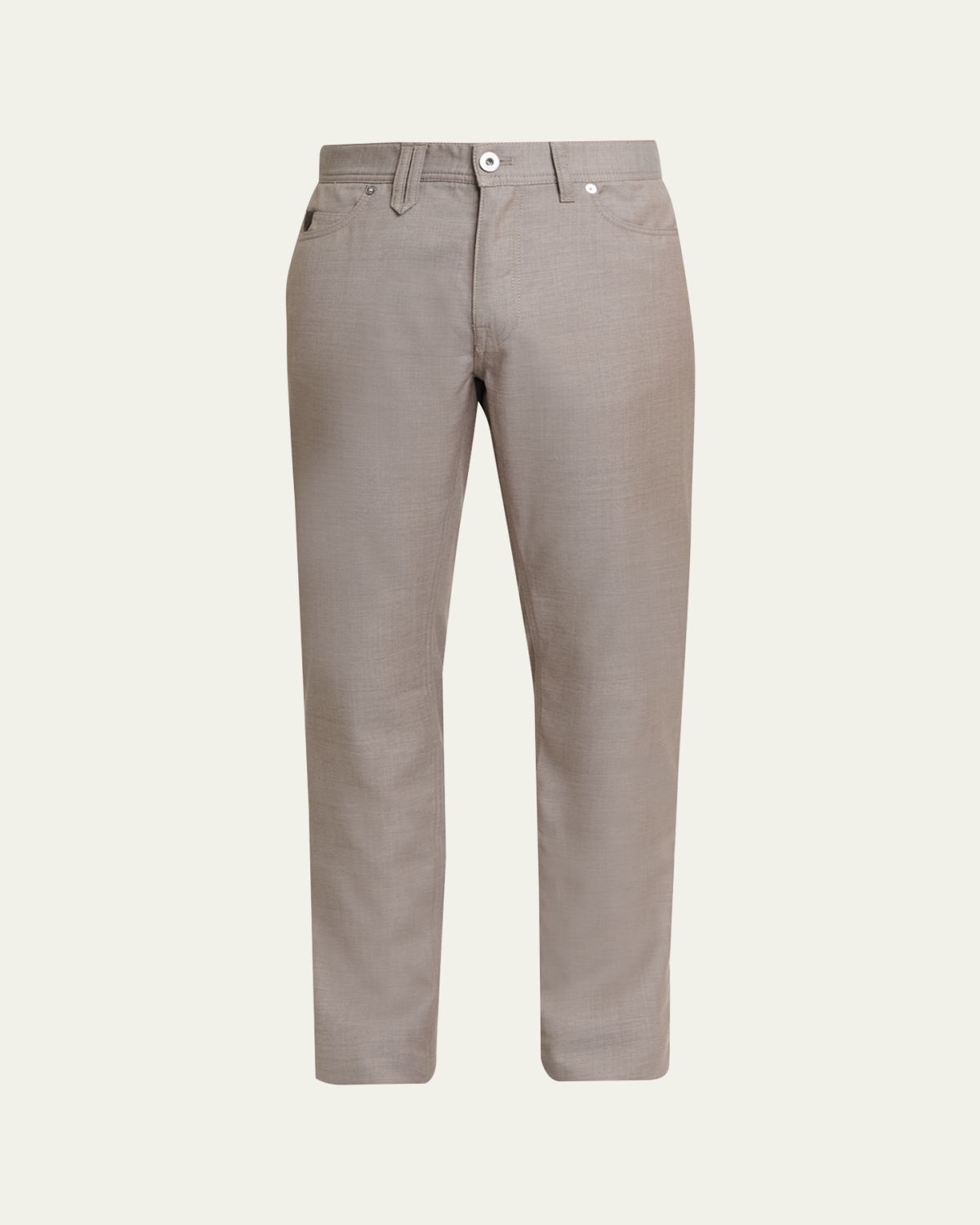 Brioni Men's Wool Slim-Fit Jeans