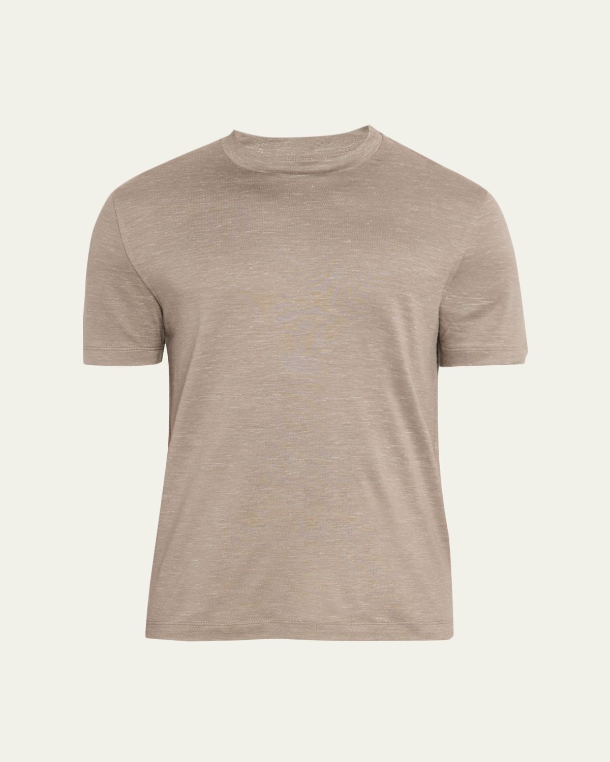 Brioni Men's Heathered Cotton Crewneck T-Shirt