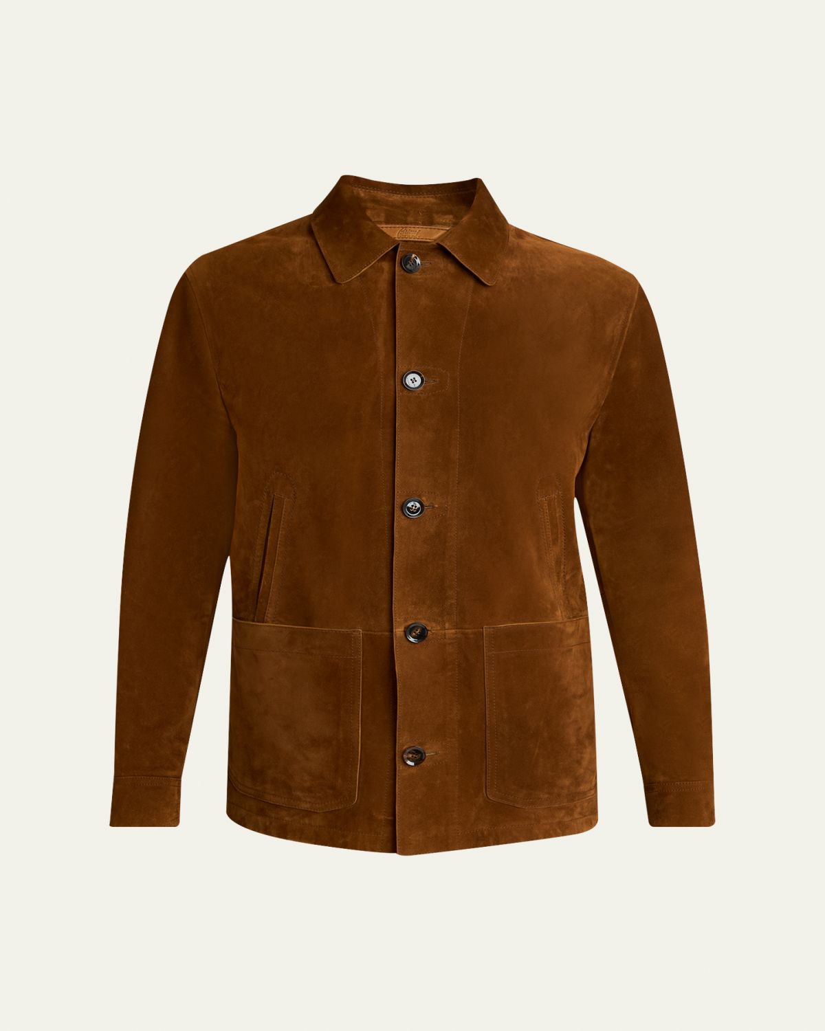 Brioni Men's Suede Desert Jacket