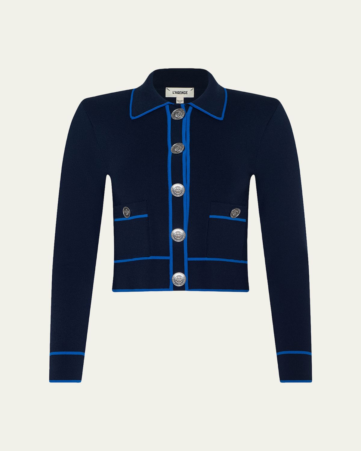 L 'Agence Tala Stretch Knit Cardigan