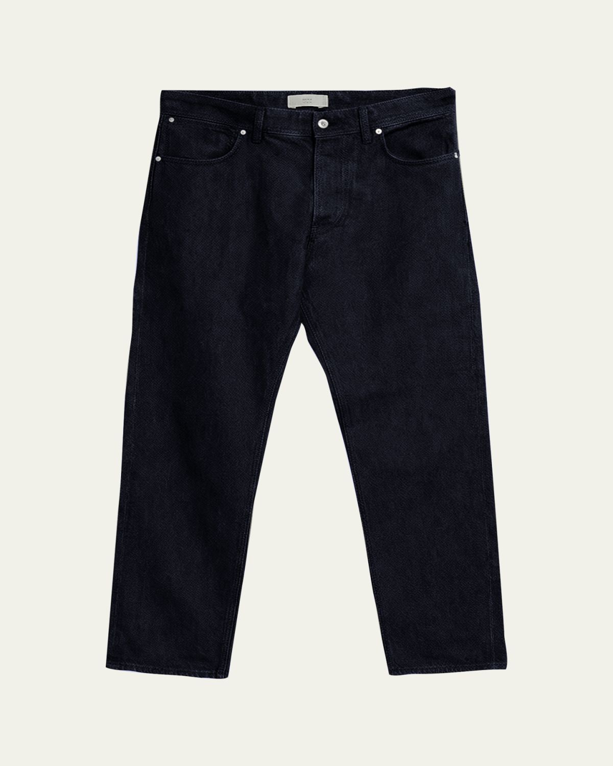 Stone Island Men's Cotton Denim Straight Leg Five-Pocket Pants