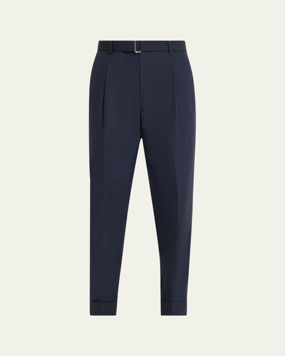 Officine Generale Hugo Cotton Poplin Tailored Pants