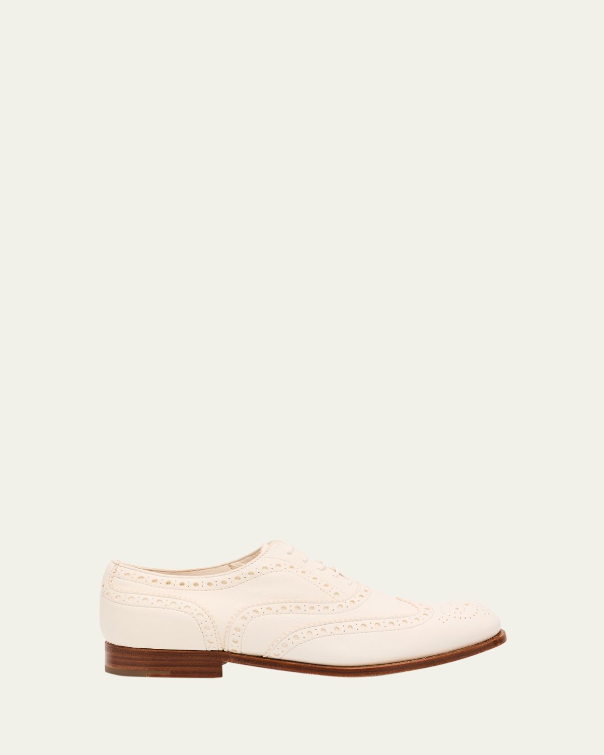 Church's Brogue Deerskin Leather Derby Shoes