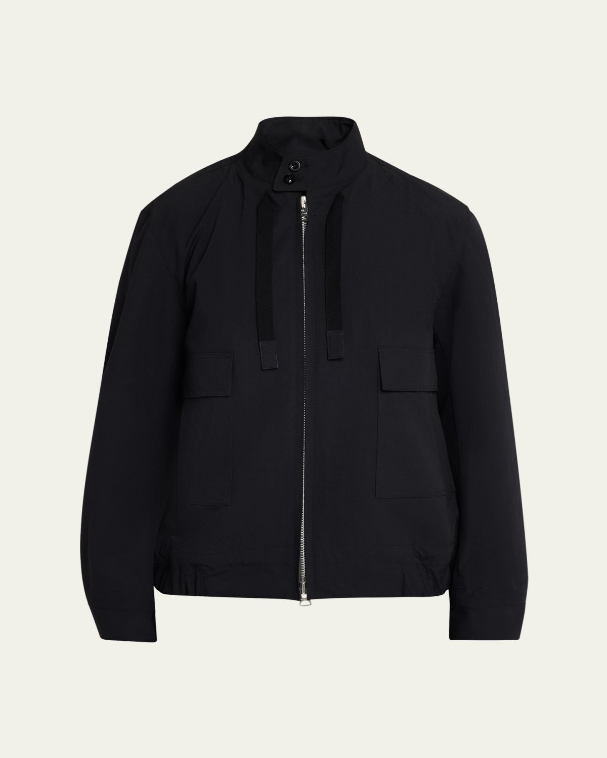 SACAI Men's Nylon Flap-Pocket Jacket