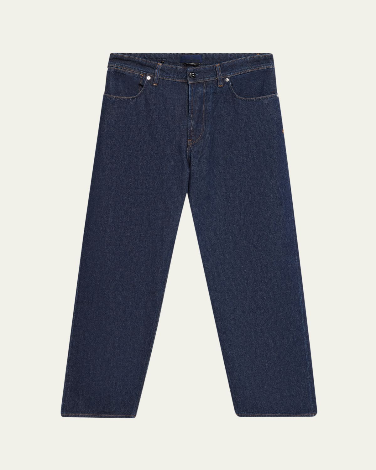 Stone Island Men's Wide-Leg Rinsed Denim Jeans | Thumbnail 6 Stone Island Men's Wide-Leg Rinsed Denim Jeans | Thumbnail 6