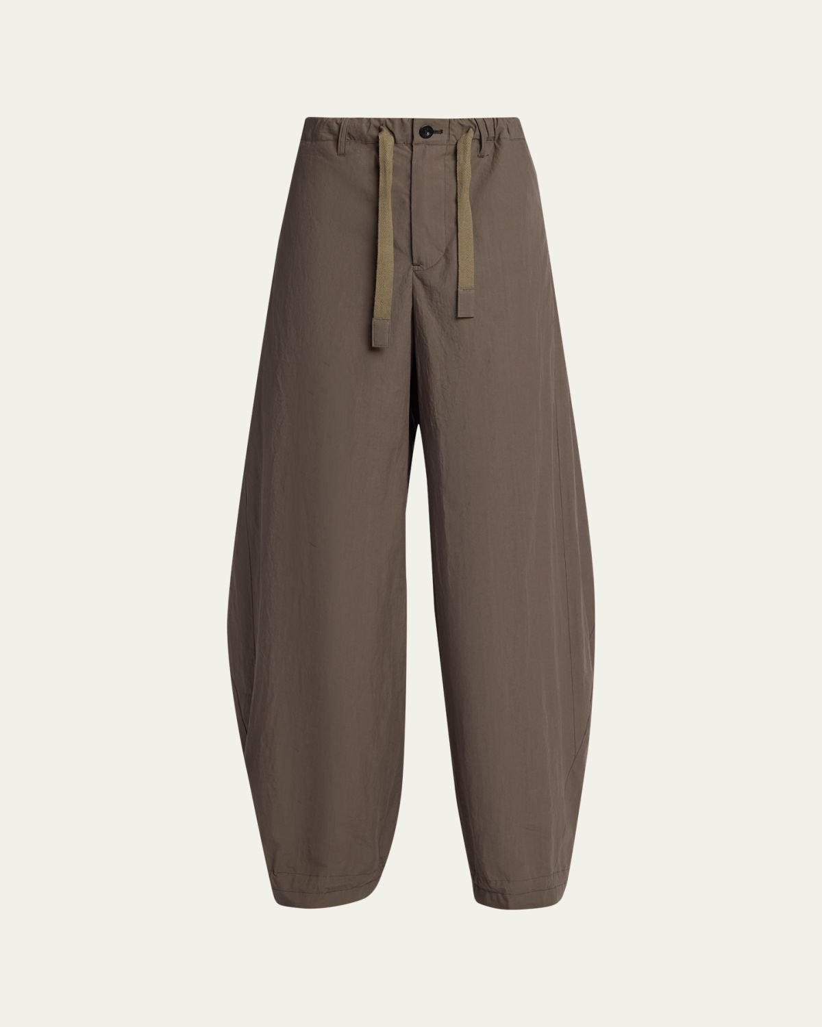 SACAI Men's Drawstring Cotton Pants