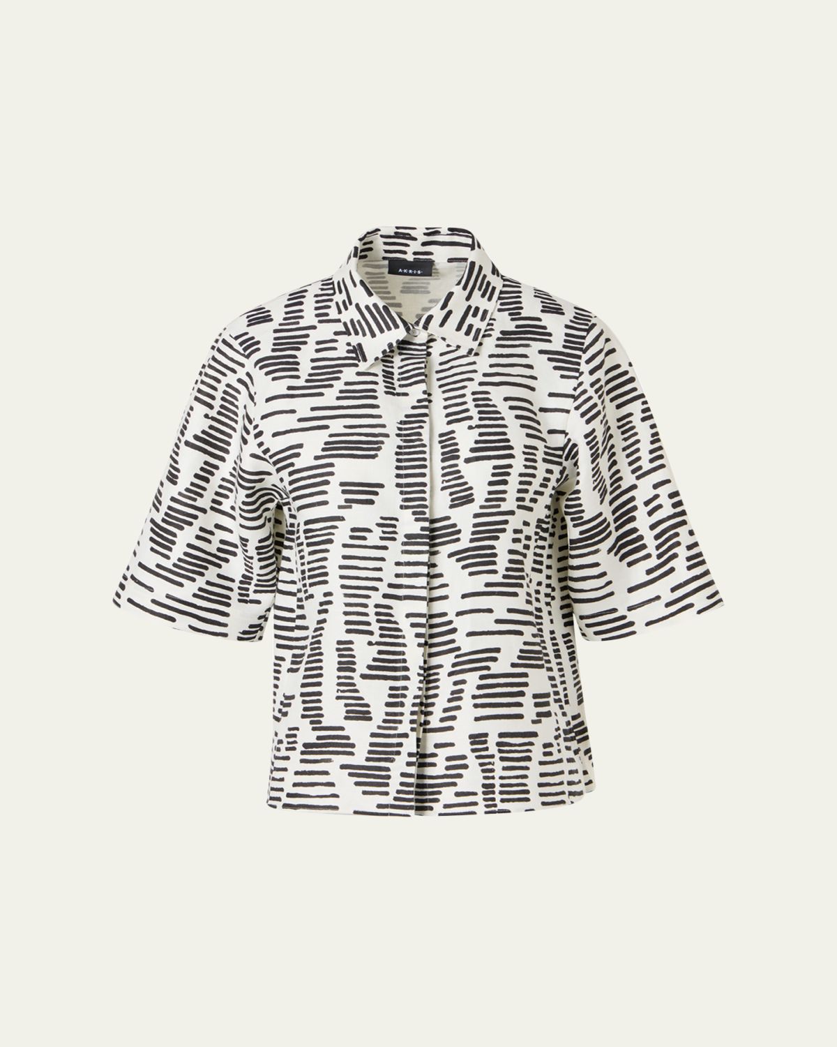 Akris Dance Movements Linen Toile Blouse | Thumbnail 6 Akris Dance Movements Linen Toile Blouse | Thumbnail 6