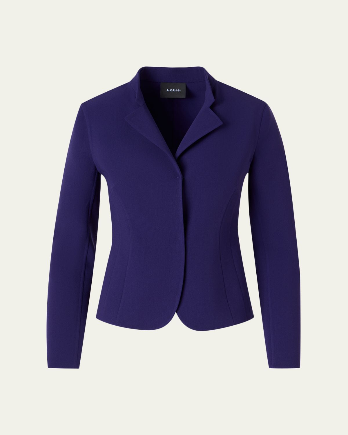 Akris Hamer Bi-Stretch Wool Double-Face Short Jacket | Thumbnail 6 Akris Hamer Bi-Stretch Wool Double-Face Short Jacket | Thumbnail 6