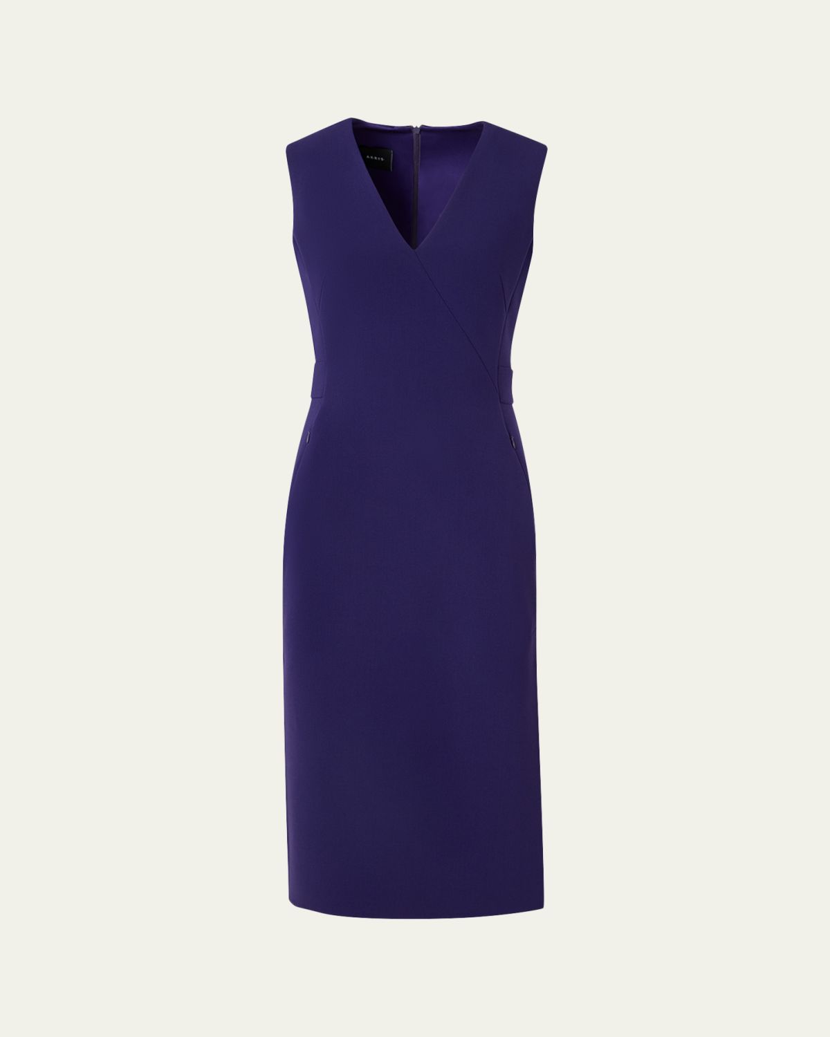 Akris Bi-Stretch Wool Double-Face Shift Dress - Women's Clothing