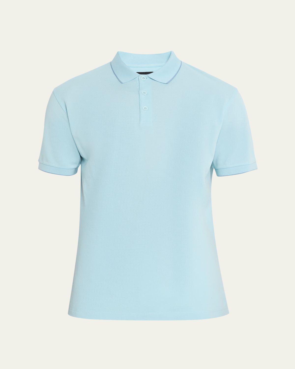 Giorgio Armani Men's Cotton Pique Polo Shirt