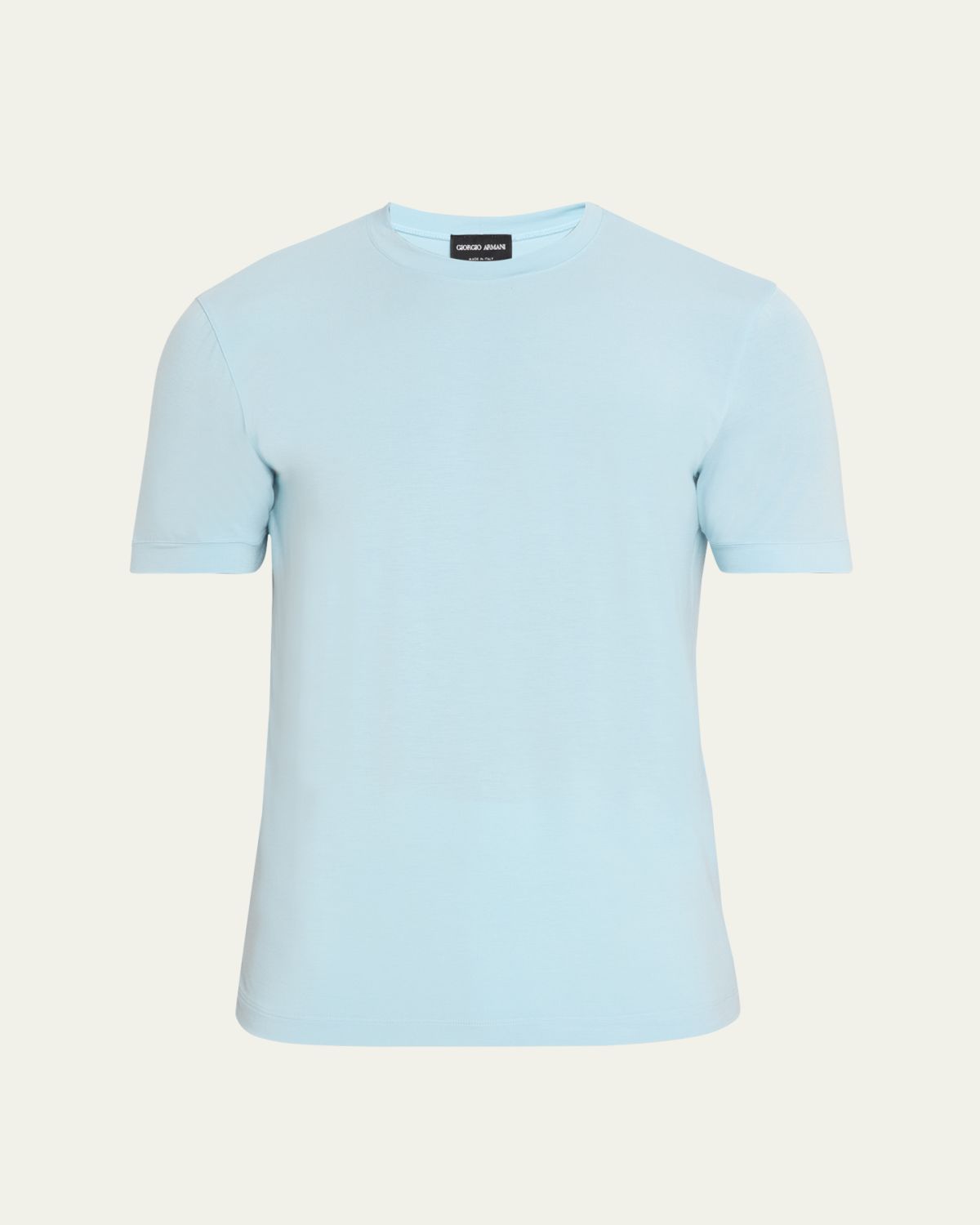 Giorgio Armani Men 's Short-Sleeved Cotton Jersey T-Shirt