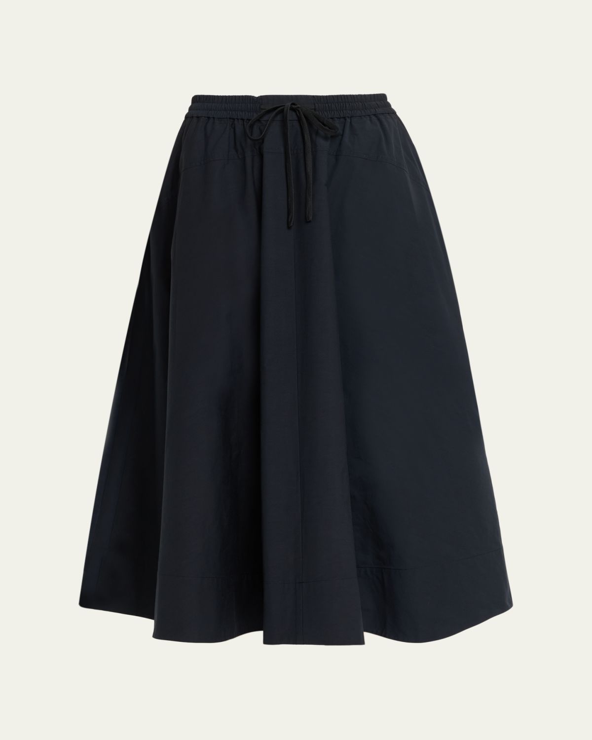 A.L.C. Remy Drawstring Technical Cotton Midi Skirt