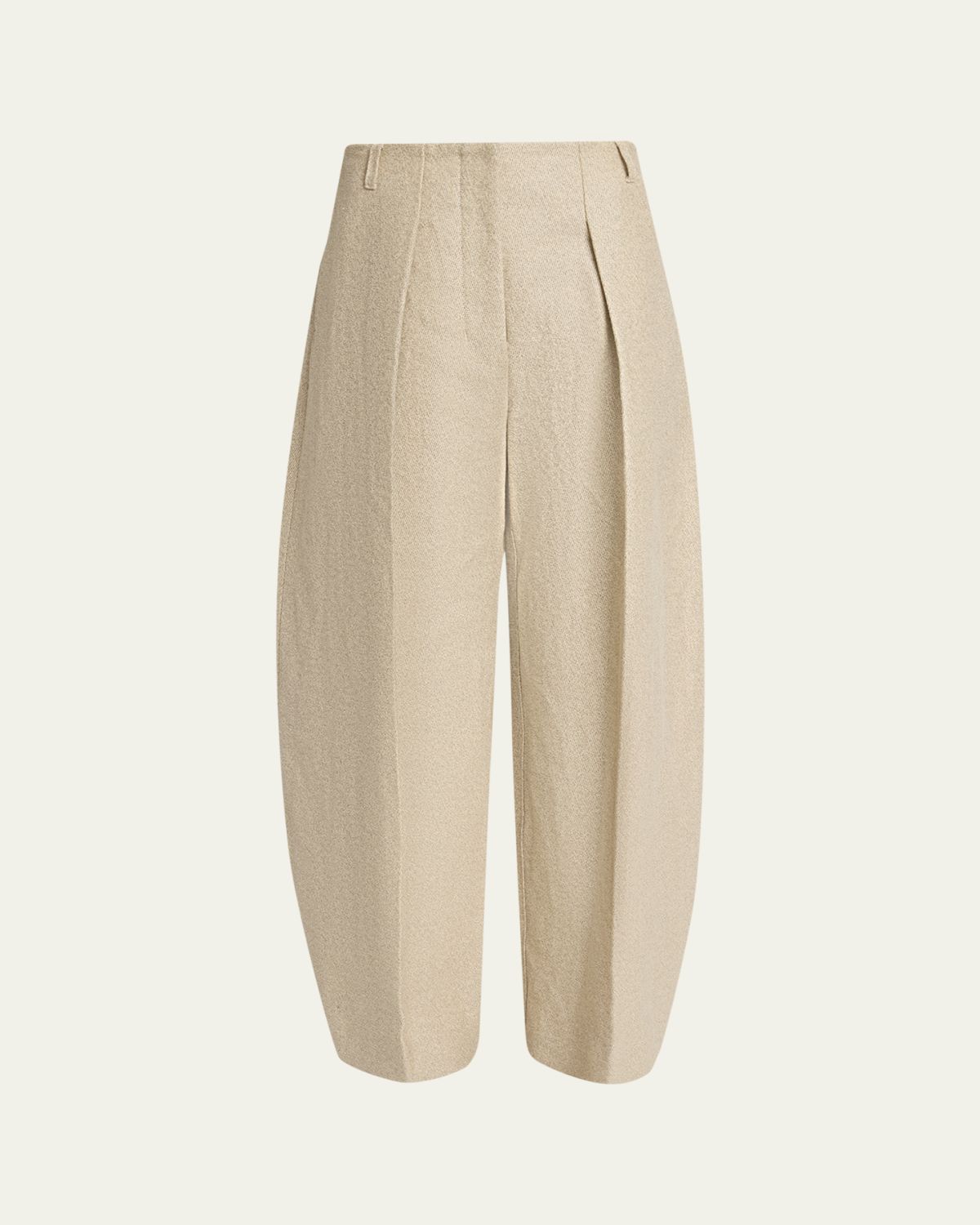 Jacquemus Oval Linen-Blend Pants
