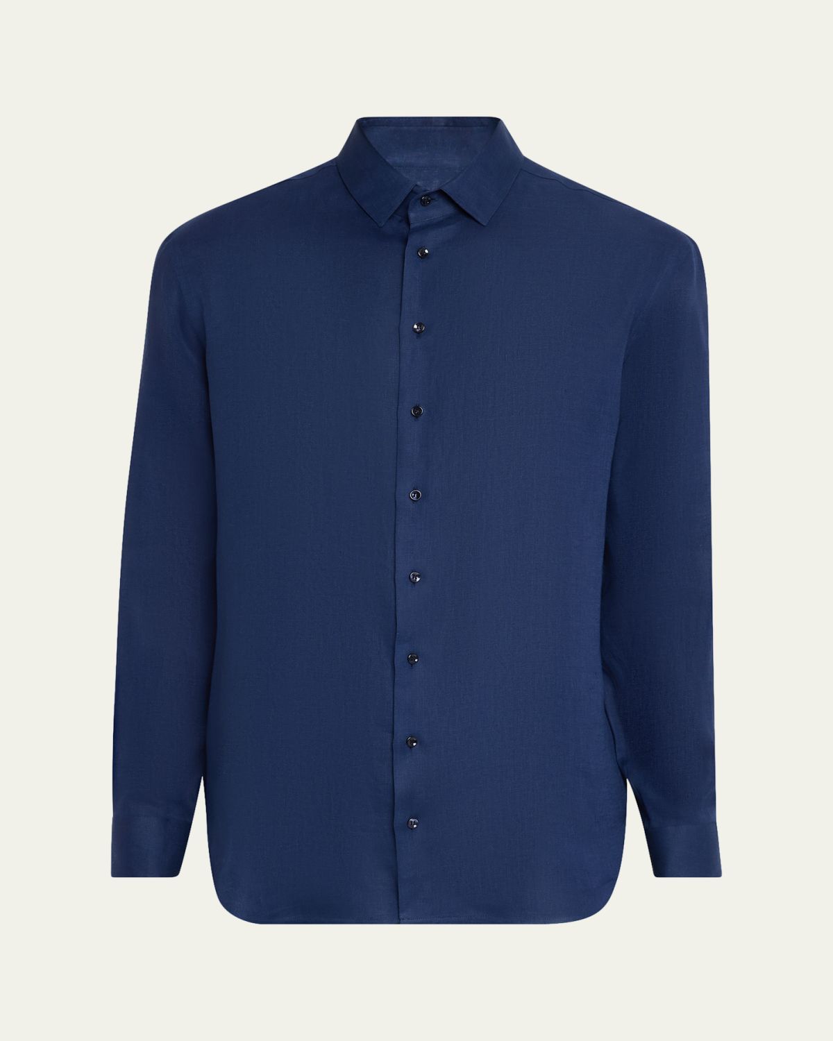 Giorgio Armani Men 's Linen Classic-Fit Sport Shirt