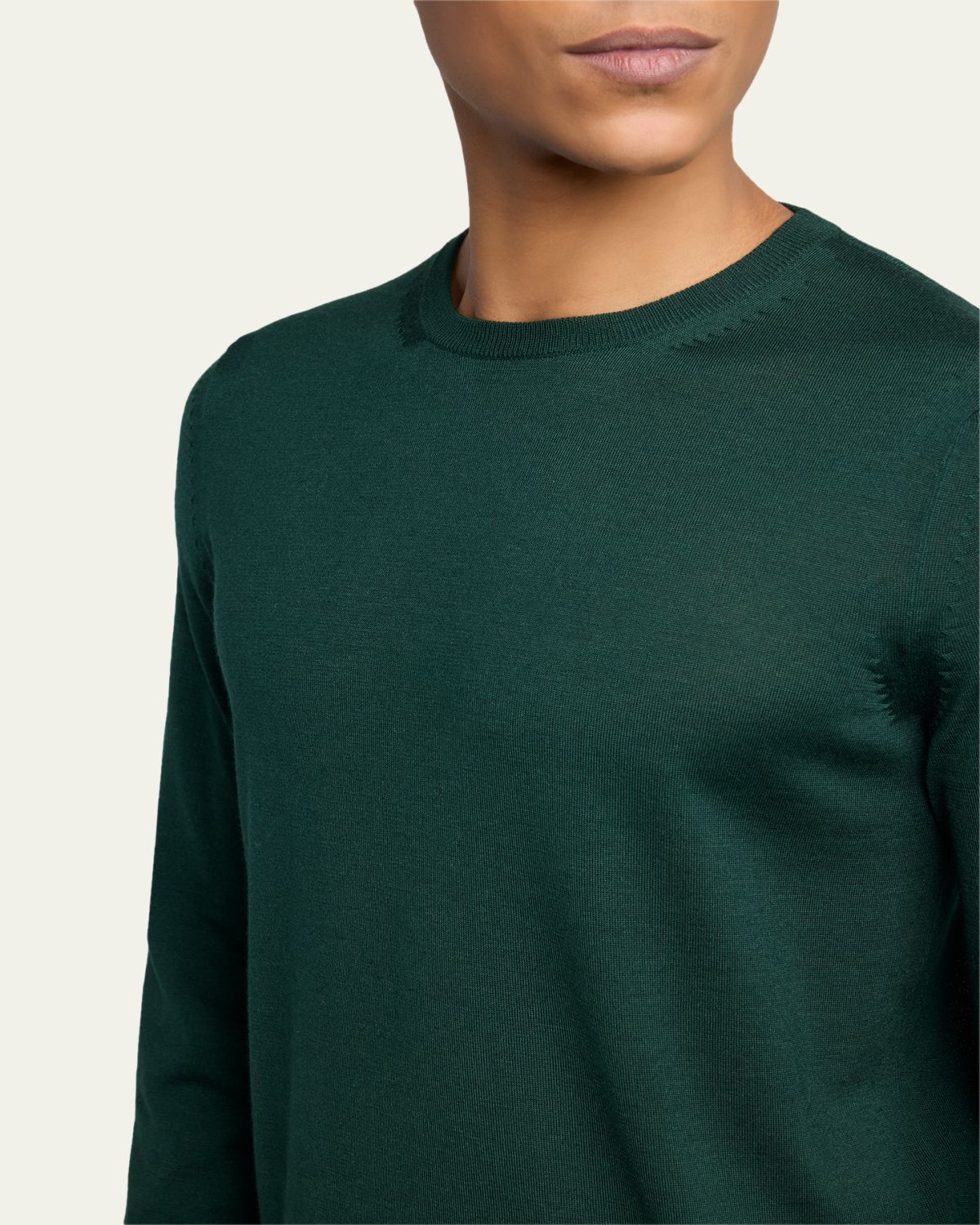 TOM FORD Men's Fine Gauge Cashmere-Blend Sweater | Thumbnail 5