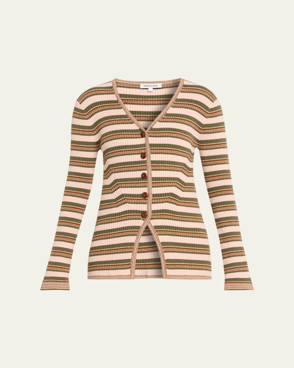 Veronica Beard Grazia Stripe Cardigan | Thumbnail 6 Veronica Beard Grazia Stripe Cardigan | Thumbnail 6