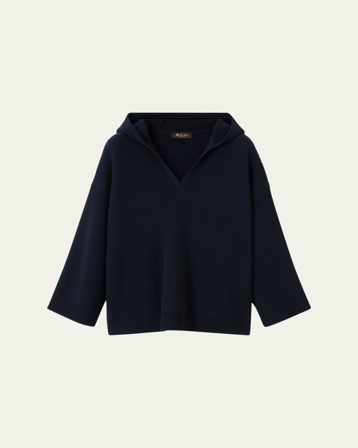 Loro Piana Sloop Hooded Virgin Wool Sweater