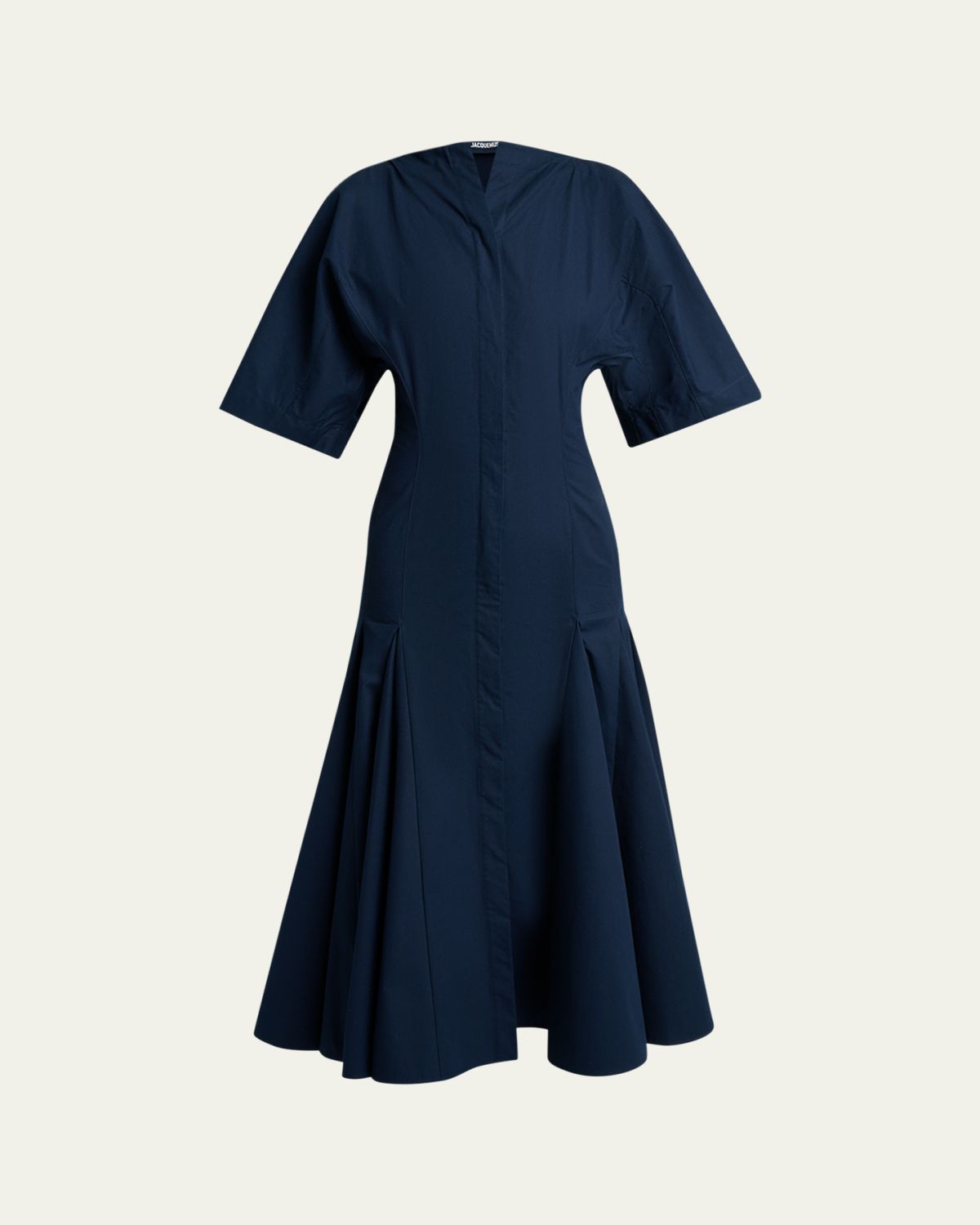 Jacquemus Poplin Midi Shirtdress - Women's Clothing