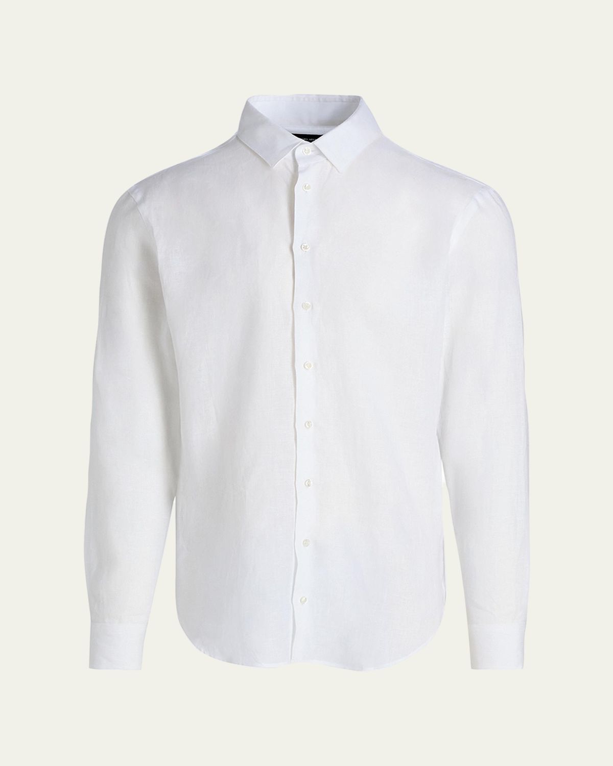 Giorgio Armani Men 's Linen Classic-Fit Sport Shirt