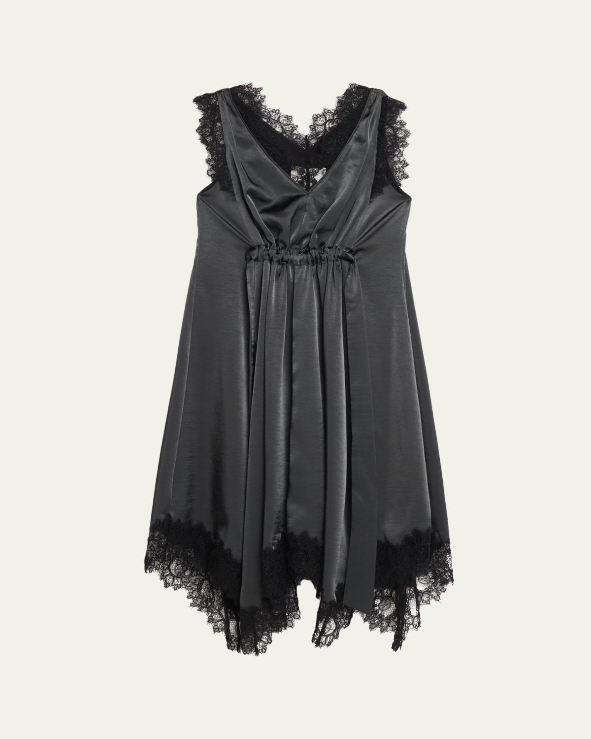 3.1 Phillip Lim V-Neck Lace-Trim Satin Midi Dress | Thumbnail 6 3.1 Phillip Lim V-Neck Lace-Trim Satin Midi Dress | Thumbnail 6