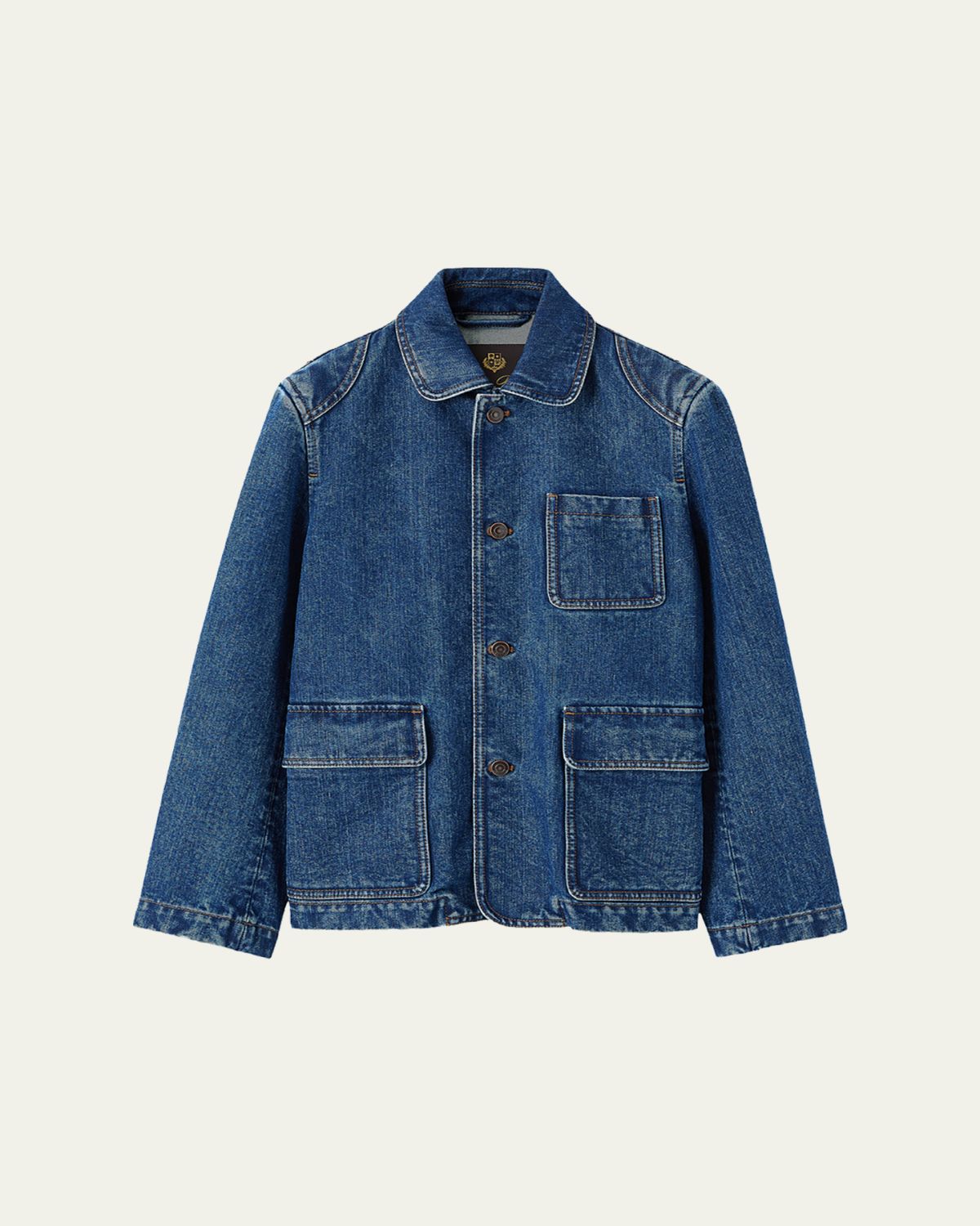 Loro Piana Nichi Denim Silk Jacket | Thumbnail 6 Loro Piana Nichi Denim Silk Jacket | Thumbnail 6