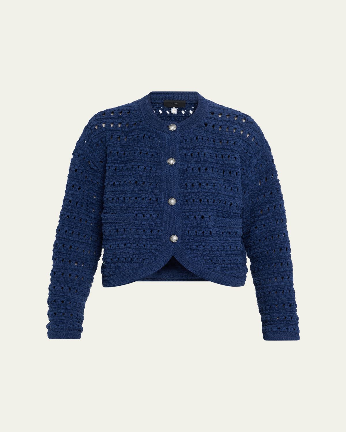 Alanui The Breath Of The Lagoon Open-Knit Jacket