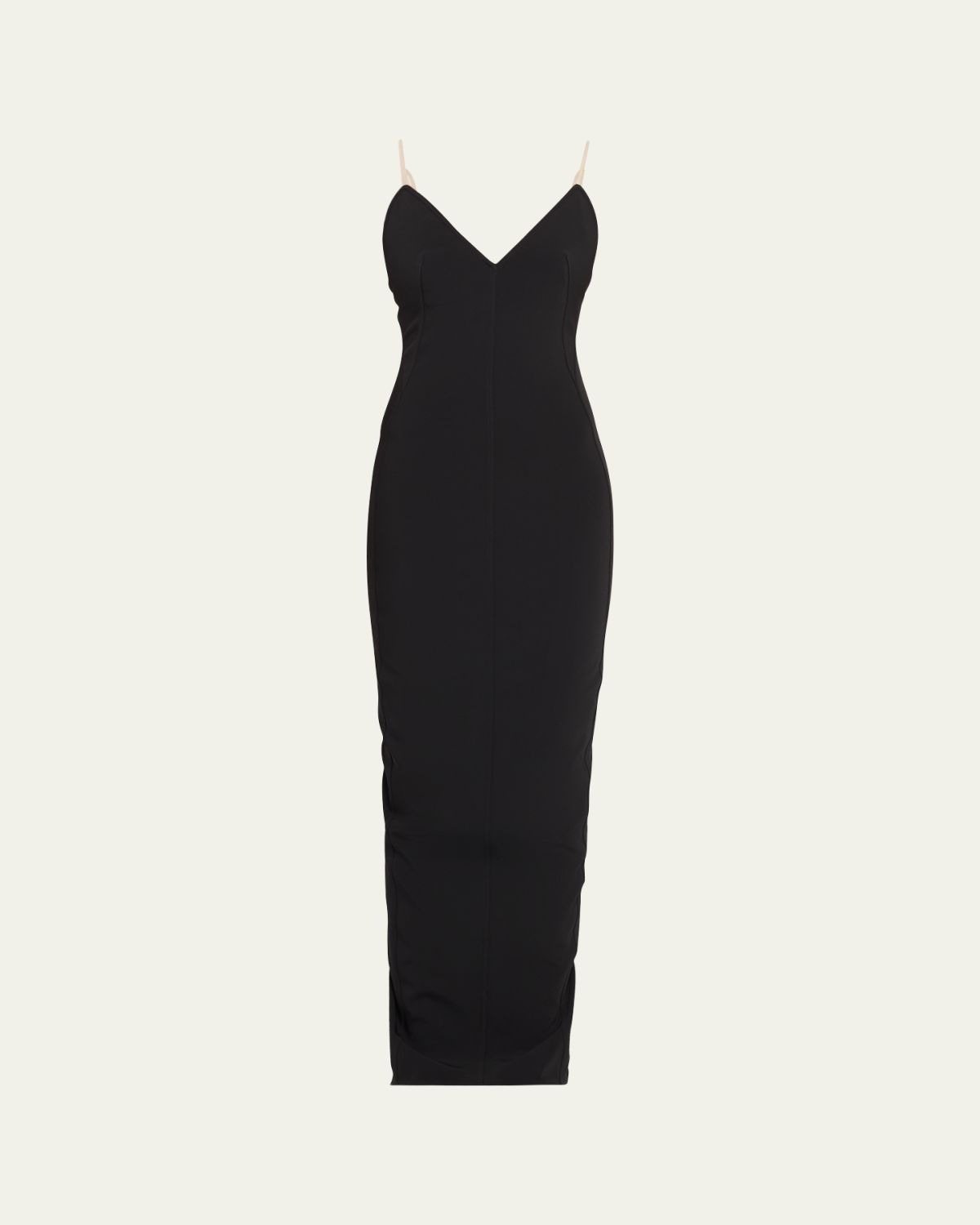 Rick Owens Maillot Sleeveless Column Gown