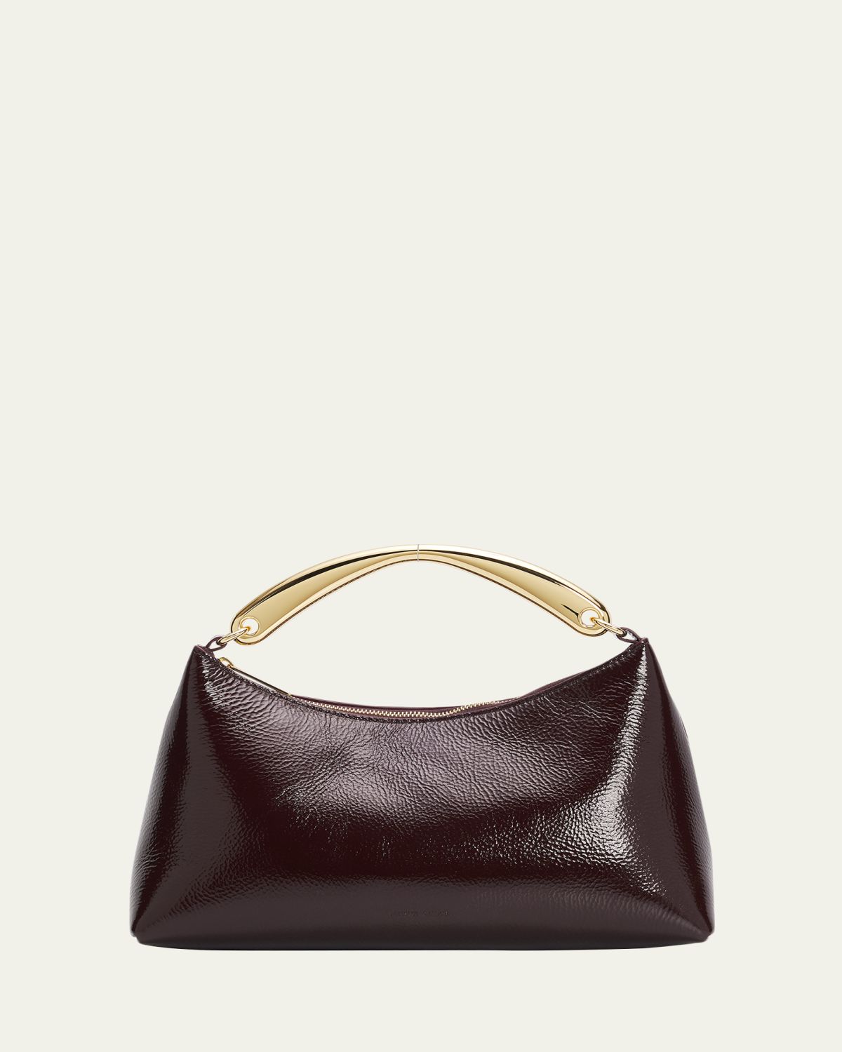 Mansur Gavriel Grained Leather Metal Top-Handle Bag | Thumbnail 6 Mansur Gavriel Grained Leather Metal Top-Handle Bag | Thumbnail 6