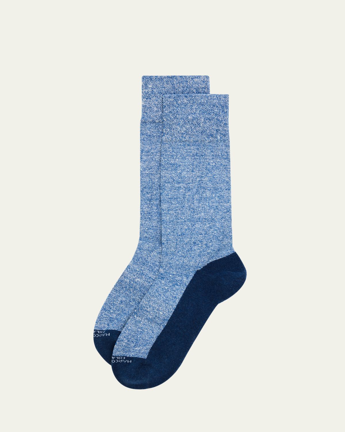 Marcoliani Men's Linen Blend Crew Socks