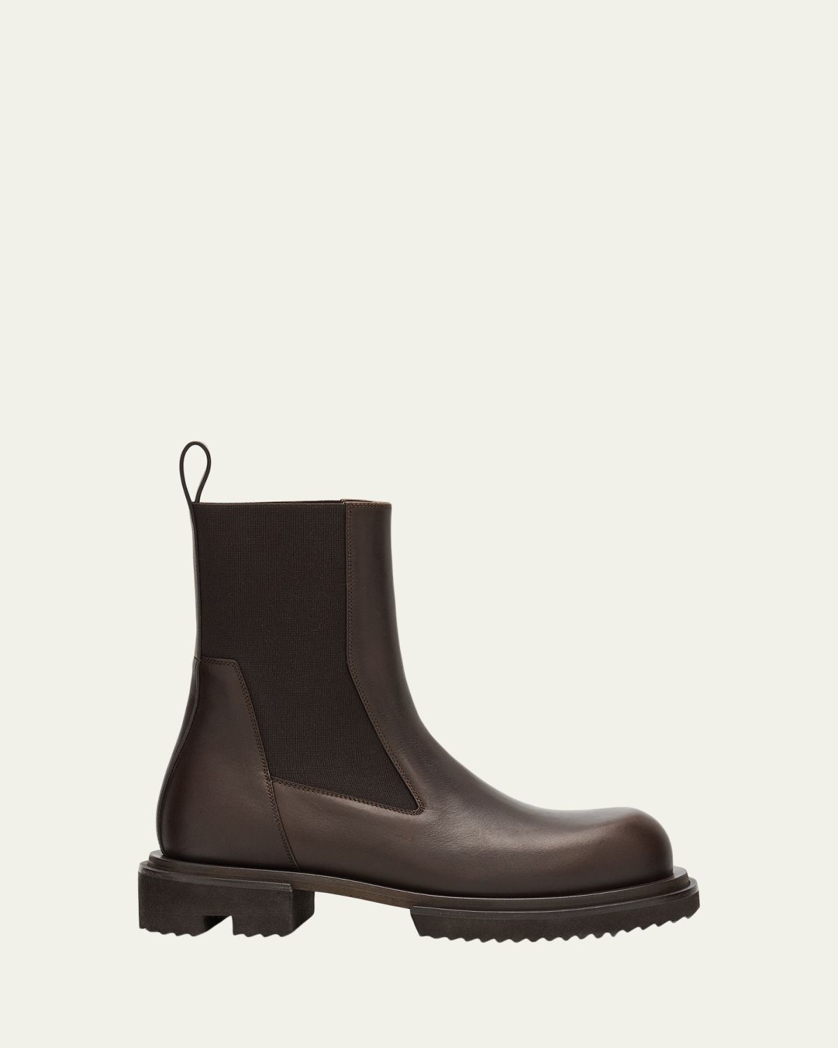 Rick Owens Beatle Gabe Leather Chelsea Boots